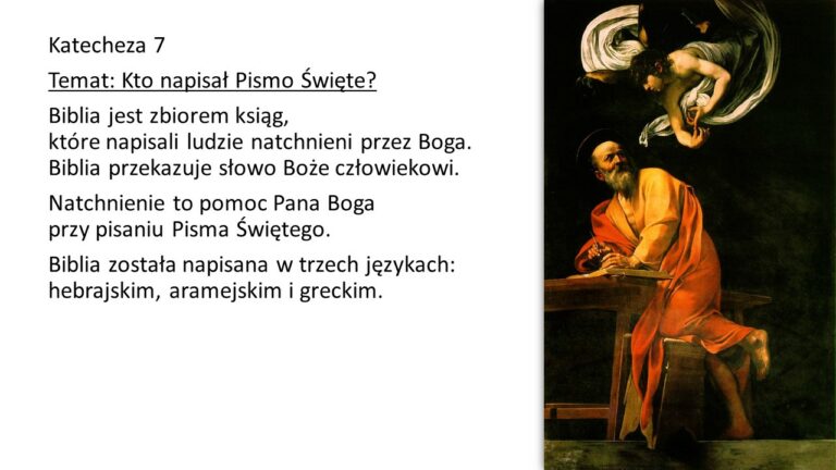 Sprawdzian Religia Kl 5 Moi Przodkowie I